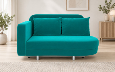 Диван-кровать, ткань Инфинити Izumrud