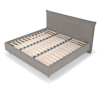 Спальное место 200х200, с подъемным механизмом, ткань Ultra Grey
