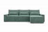 Угловой диван-кровать, набор 41, ткань Монро Mineral Blue