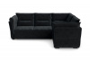 Диван-кровать, набор 2, ткань Сенсей Black Onyx
